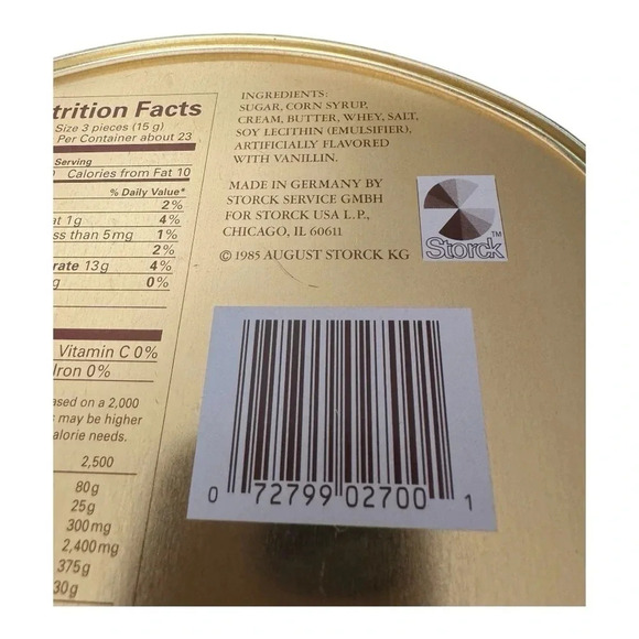 1985 Werther’s Original Tin - Picture 7 of 7